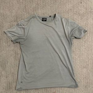 Cuts Large Sage AO Curve Hem Tee
